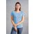 Promodoro női póló Premium Organic 180 világos kék