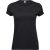 Tee Jays női póló Roll-Up 160 fekete