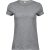 Tee Jays női póló Roll-Up 160 melírozott szürke