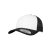 Flexfit baseball sapka Retro Trucker Colored Front 6P fekete-fehér-fekete