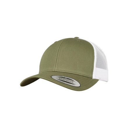 Flexfit baseball sapka Retro Trucker 2-Tone 6P buck-fehér