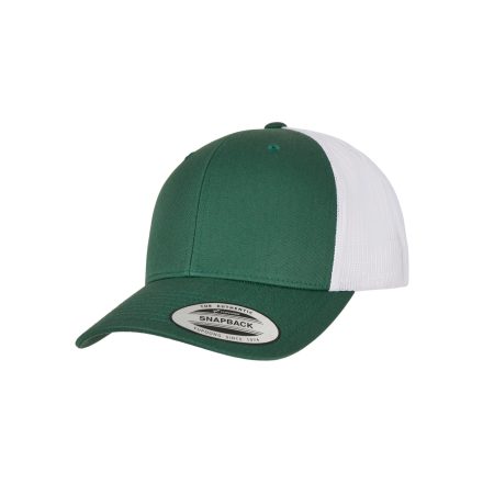 Flexfit baseball sapka Retro Trucker 2-Tone 6P örökzöld-fehér