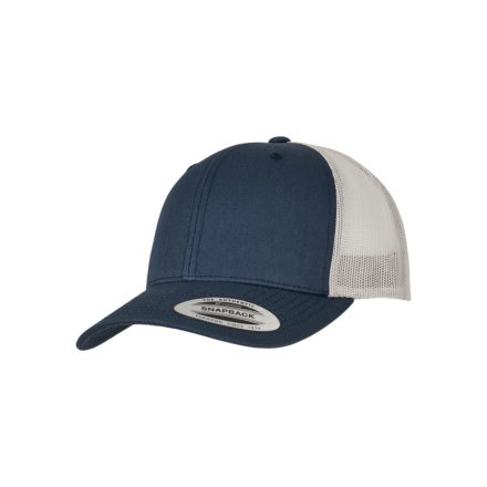 Flexfit baseball sapka Retro Trucker 2-Tone 6P tengerkék-ezüst