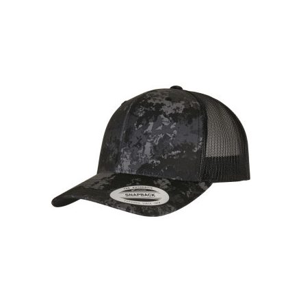 Flexfit baseball sapka Veil Camo 6P terepszín fekete