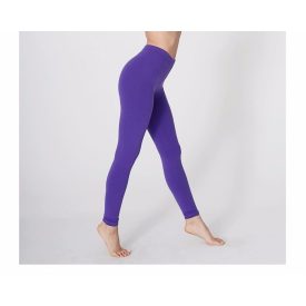 AA8328 WOMEN'S COTTON SPANDEX JERSEY LEGGING