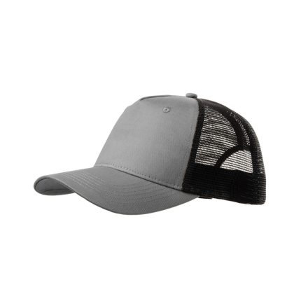 Malfini baseball sapka Trucker 5P antik ezüst-fekete