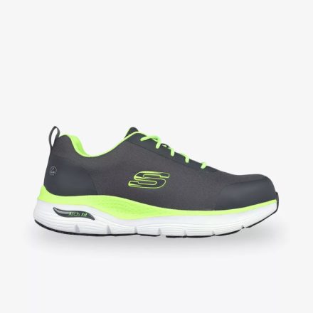 Skechers munkavédelmi cipő Arch Fit SR-Ringspat S3 ESD fekete-neon sárga