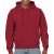 Gildan pulóver Heavy Blend Hooded Sweat 270 antique  cherry red