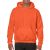 Gildan pulóver Heavy Blend Hooded Sweat 270 narancs