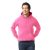 Gildan pulóver Heavy Blend Hooded Sweat 270 safety pink