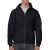 Gildan pulóver Heavy Blend Hooded Full Zip 270 fekete