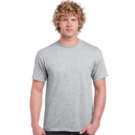 Gildan póló Ultra Cotton 203 melírozott sötétszürke
