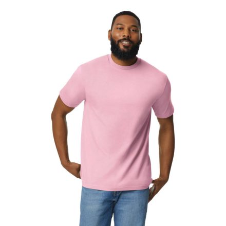Gildan póló Light Cotton 159 világos pink