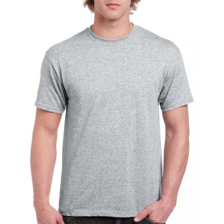 Gildan póló Heavy Cotton 180 melírozott szürke