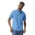 Gildan galléros póló DryBlend Jersey 203 kék
