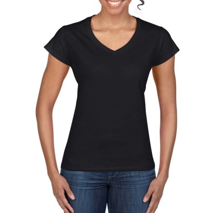 Gildan női póló Softstyle 153 fekete