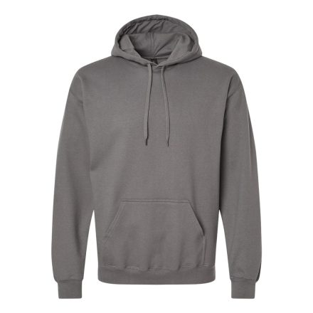 Gildan pulóver SoftStyle Midweight Hoodie 285 ébenszürke