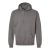 Gildan pulóver SoftStyle Midweight Hoodie 285 ébenszürke