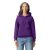 Gildan pulóver SoftStyle Midweight Hoodie 285 lila