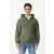 Gildan pulóver SoftStyle Midweight FZ Hoodie 285 military