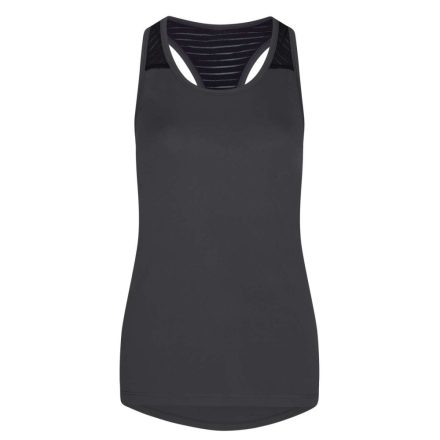 AWDis női trikó Cool  Workout 135 ébenszürke-fekete