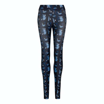 JustCool női leggings Printed absztrakt kék