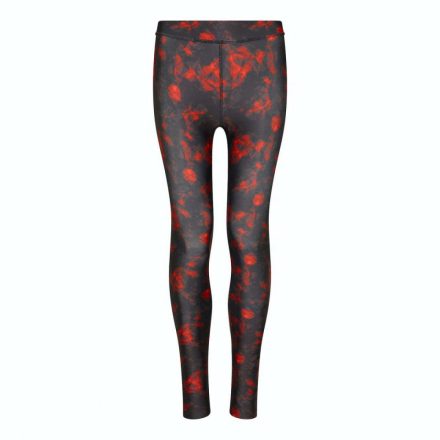 JustCool női leggings Printed red haze