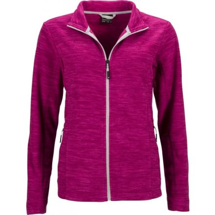 James & Nicholson Ladies Melange Fleece Jacket