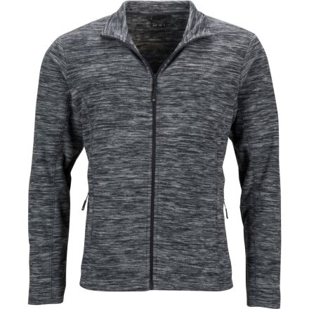 James & Nicholson Men's Melange Fleece Jacket