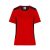 James&Nicholson női póló Strong Workwear 180 piros-fekete