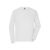 James&Nicholson hosszú ujjú póló Bio Workwear 180 fehér