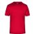 James&Nicholson póló Jersey Sport 150 piros