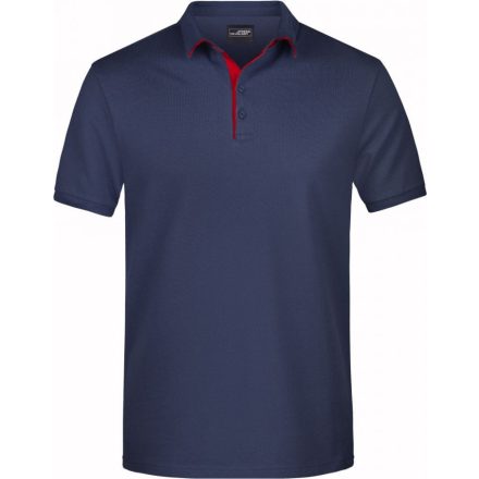 James & Nicholson Men's Piqué Polo Single Stripe