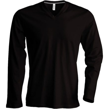 Kariban Men's V-Neck T-Shirt longsleeve