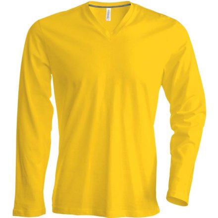 Kariban Men's V-Neck T-Shirt longsleeve