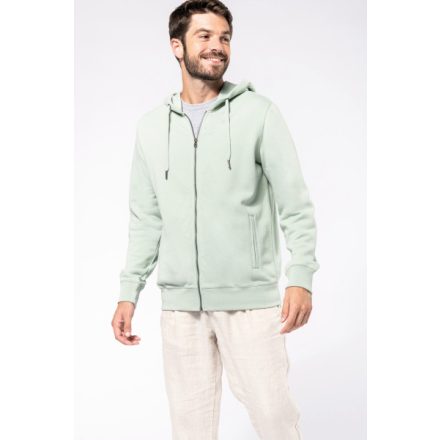 Kariban pulóver Eco-Friendly Zipped Hooded 300 sage