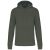 Kariban pulóver Eco-Friendly Hooded 280 sötét khaki