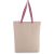 Kimood bevásárló táska Contrast natúr-pink