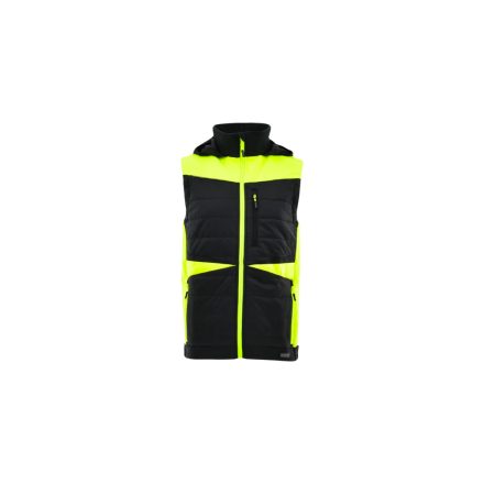 Sara mellény Comfort Plus fekete-fluo-sárga