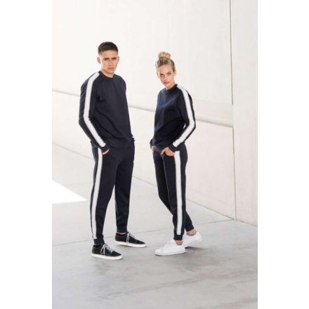 SkinniFit nadrág Contrast Joggers 250 tengerkék-fehér