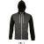 SOL'S Silver Unisex Hooded Sweat Jacket